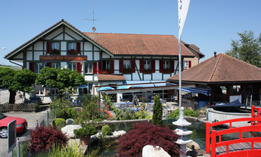 Hotel Koi Gartenteich